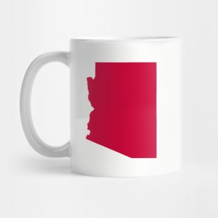 Red Arizona Mug